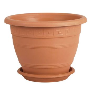 Maceta Campana Terracota 16 Cm C/plato/cod. 58-mcap16t
