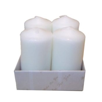 Candela Pilar 3"x1.5" 4 U. White/cod. 82-153p68