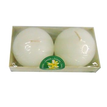 Candela Bola 3" White 2 U/cod. 82-b368