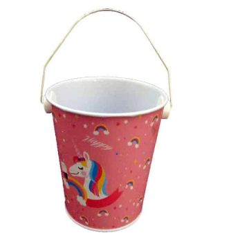 Balde Metal Unicornio Mix/cod. 212-3172u28