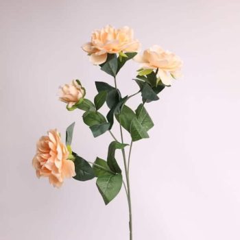 Rama 3 Flores C/Botones Peach /Cod. 200-Wr3R-35