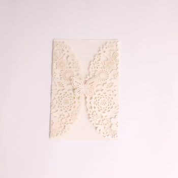 Sobre Invitación para Bodas Mariposa