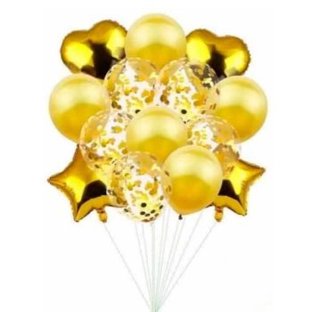 Set Golbos Gold 14pc 12" /cod. 160-b1214-70
