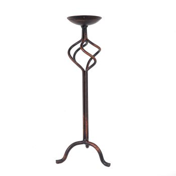 Candelabro Globito Retorcido Grande Cooper /cod. 28-3a268-21