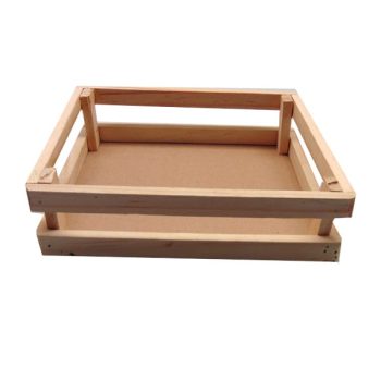 Caja Rectangular Baja Madera 24X20X7 Cm /Cod. 54-C20-2