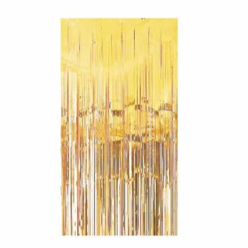 Cortina Hilos Metalicos Gold /Cod. 160-Crt302N-70