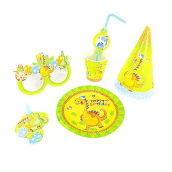 Set Fiesta Carton Dinosaurios /cod. 160-6x65