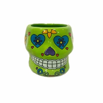 Maceta Ceramica Catrina Lt Green /cod. 306-d95252-13