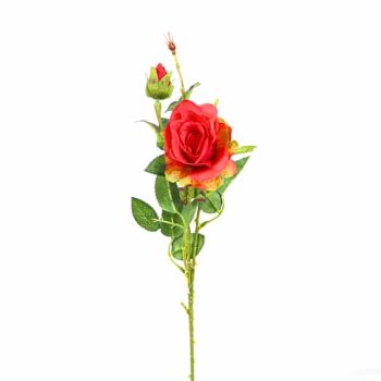 Rama Rosa C/Boton Dk Orange /Cod. 200-Ycx2Tou-15D