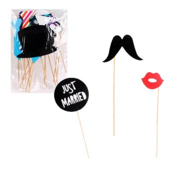 Kit para Photobooth de Bodas
