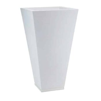 Maceta Zurique Graphito 35x74 Blanco /cod. 706-003574-68