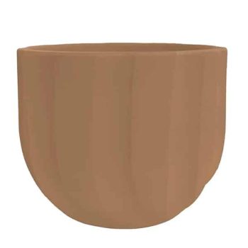 Cachepot Spello Ondulato Ocre /Cod. 706-160843-20