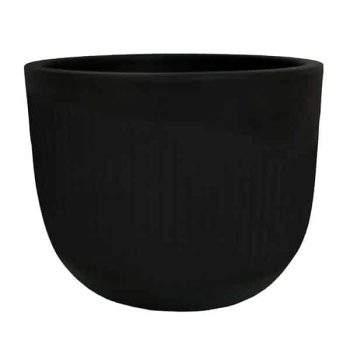 Cachepot Spello Rischio Negro /Cod. 706-160853-66
