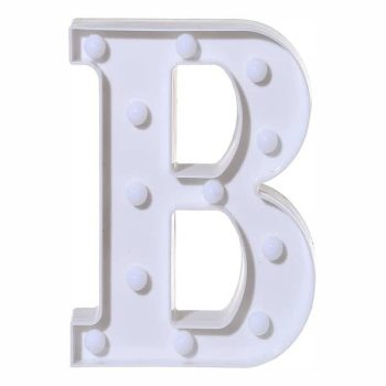 Letra Plastica Luz B /Cod. 203-Lpb