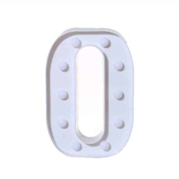 Letra Plastica Luz O /Cod. 203-Lpo