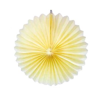 Rueda DE Papel 30 Cm Ivory /cod. 100-fan30-02