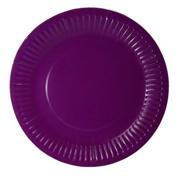 Plato Carton 22cm Purple /cod. 160-1414-40-58