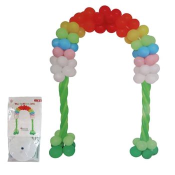 Arco Plastico Con Globos 180cm /cod. 160-23-3