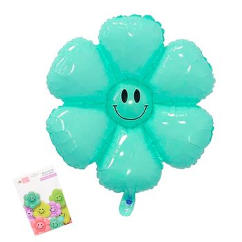 Globo Metalico Flor Con Cara 68Cm /Cod. 160-231655-2