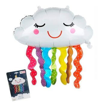 Globo Metalico Nube 91Cm /Cod. 160-231655-76