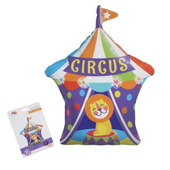 Globo Metalico Circo 66Cm /Cod. 160-231655-95