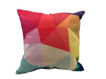 Almohadon Triangulos Colores Mix /Cod. 201-Al58