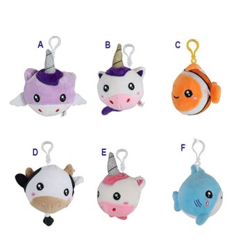 Llavero Peluche Suave 6cm /cod. 204-23-15