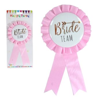 Pin Team Bride Pink 20X9,5Cm /Cod. 160-231527-14