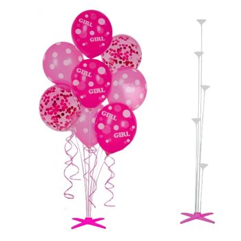 Base Globos 80Cm Pink /Cod. 160-Px08-10