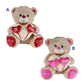 Peluche Oso Love Lt Brown 40 /Cod. 205-23-5-21L