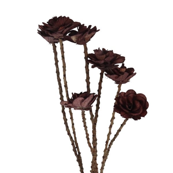 Ramo Flores Rosa 6cm 7pcs Altura 60cm Lt Brown /cod. 710-10408-21 - Sol ...