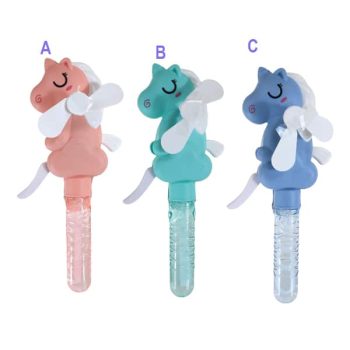 Burbujas Y Abanico Unicornio /Cod. 160-23-29
