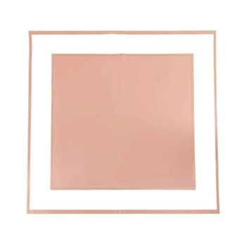 Paquete 20 Pliegos Papel Plastico Transparente Peach 57X57Cm /Cod. 169-0513233-35