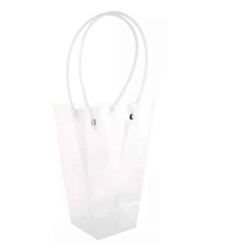 Bolsa Plastica Transparente 35X25X13X13Cm /Cod. 169-090423-10
