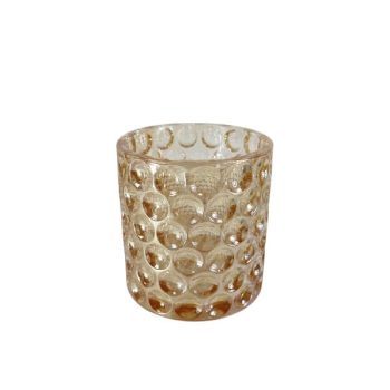 Bas Vidrio Ambar D9x9,5cm /cod. 210-062023-2