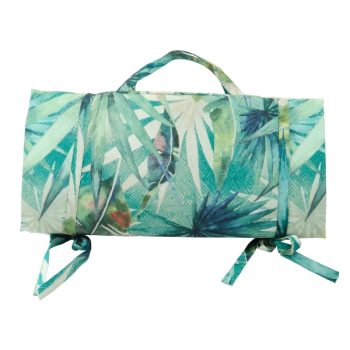 Mat para Playa con Diseño de Hojas