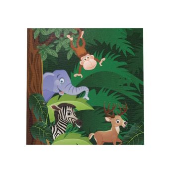 Paquete Servilleta 20pcs Selva /cod. 160-23serselva