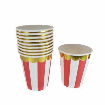 Paquete Vaso 10Pcs Circo /Cod. 160-23Vascirco
