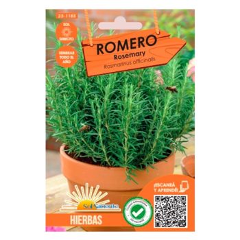 Semillas Romero (Rosmarinus Oficinalis) # 1185 /Cod. 23-1185