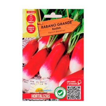 Semillas De Rabano Grande French Breakfast 2546 /Cod. 23-2546