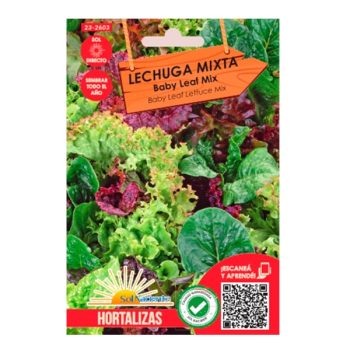 Semillas Lechuga Mixta (salad Babyleaf) # 2603 /cod. 23-2603