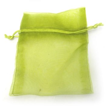 Bolsa Nylon 12X16 Cm Light Green /Cod. 100-1216-13
