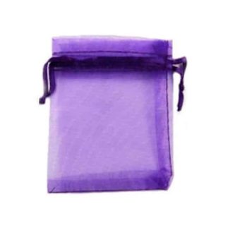 Bolsa Nylon 12X16 Cm Purple /Cod. 100-1216-58