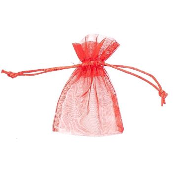 Bolsa Nylon 8X12 Cm Red /Cod. 100-812-61