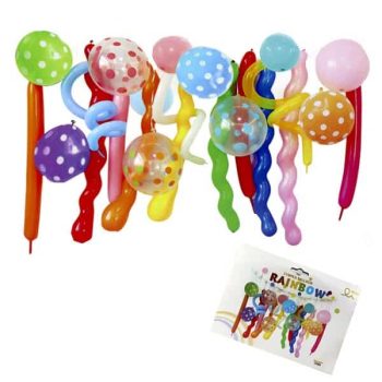 Set Globos Arcoiris /cod. 160-220608-mix