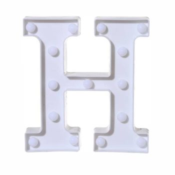 Letra Plastica Luz H /Cod. 203-Lph
