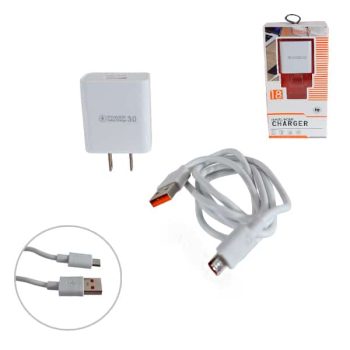 Cargador 18W Con Cable Usb-V8 /Cod. 714-Lz706V8