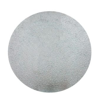 Plato Vidrio Clear Huequitos /Cod. 210-M71003