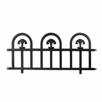 Cerca Plastica Negra 60 X 30 Cm /Cod. 58-Ce60W-66