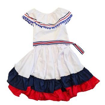 Traje Tipico Niña Talla 2 /Cod. 645-Tipic2-2